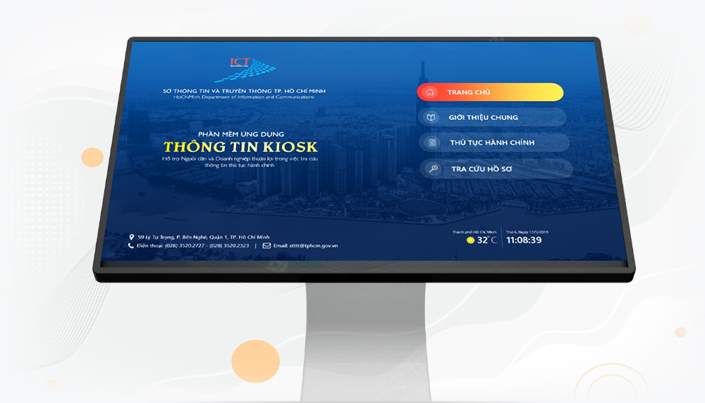 NSS KIOSK - Ứng dụng triển khai